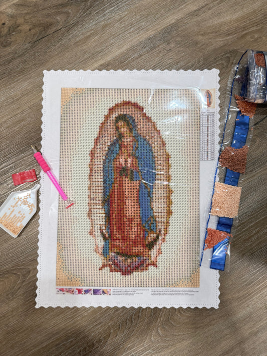 Virgen Mary Diamond Painting Art Kit