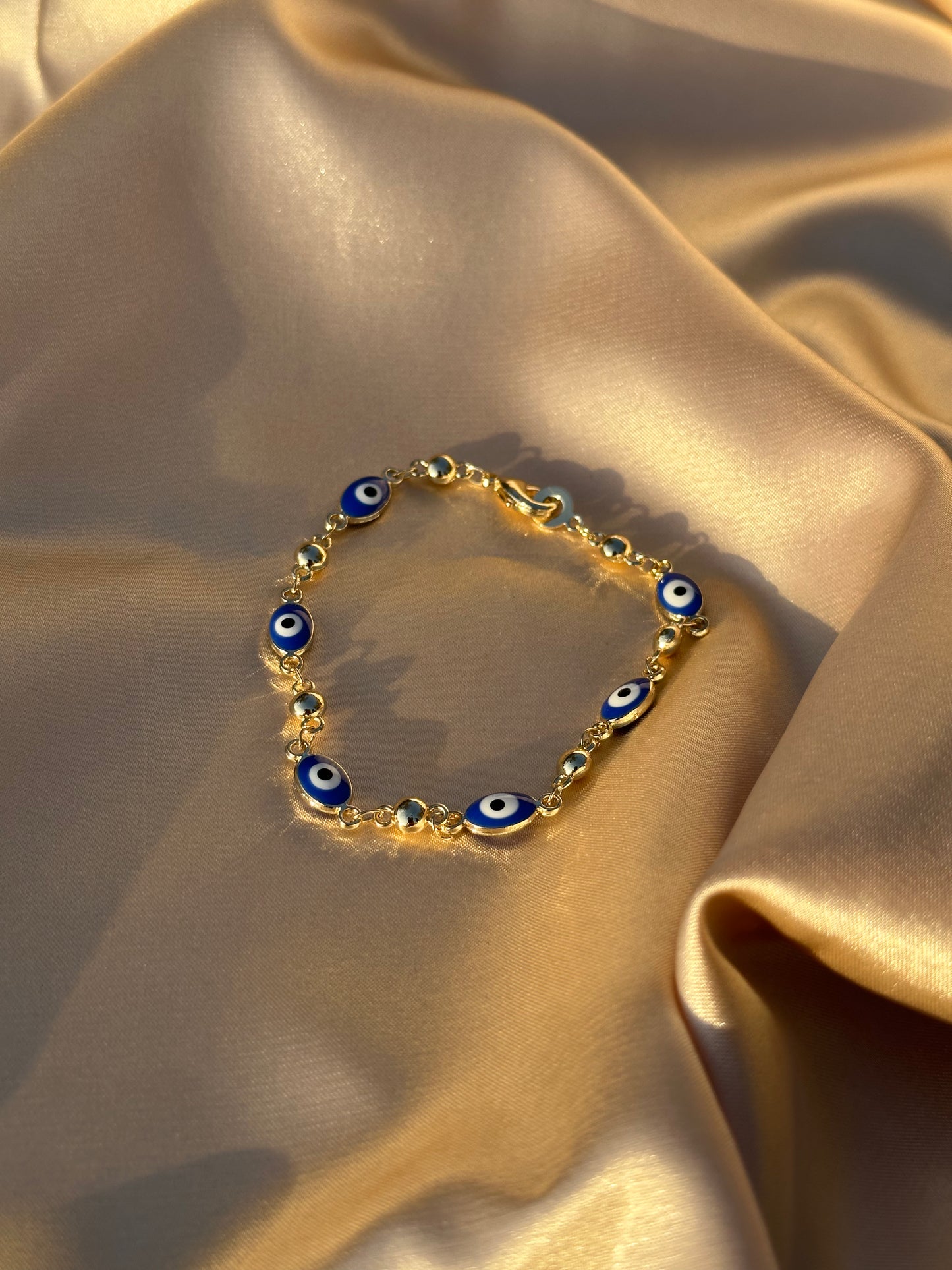 Blue Evil Eye Bracelet