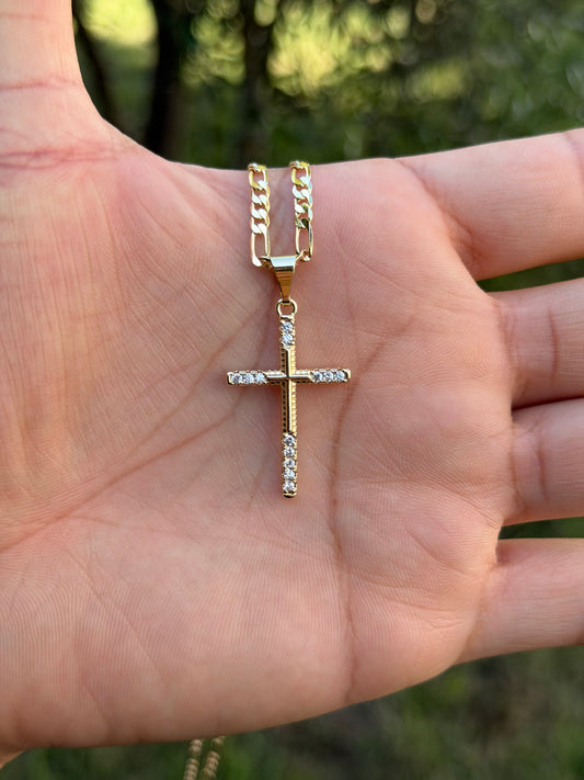 Gem Cross Necklace