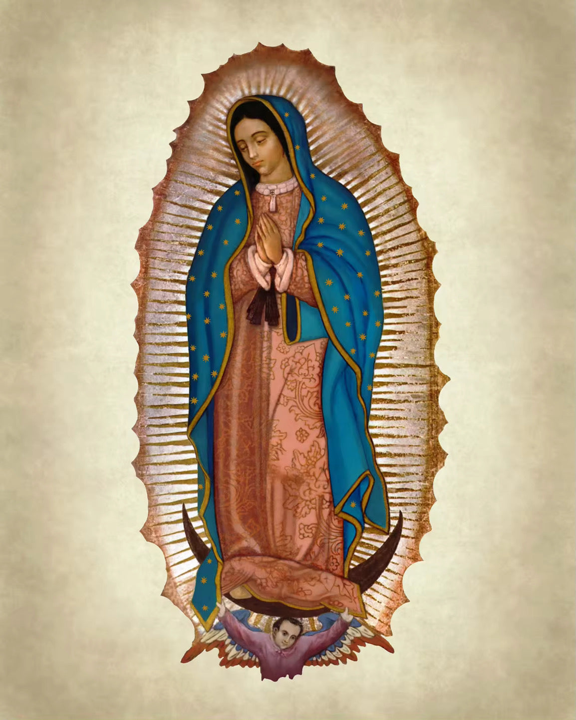 Virgen Mary Diamond Painting Art Kit