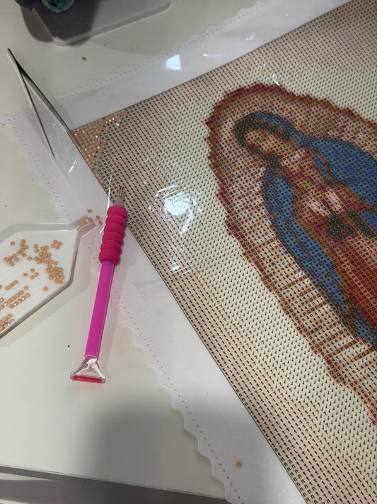 Virgen Mary Diamond Painting Art Kit
