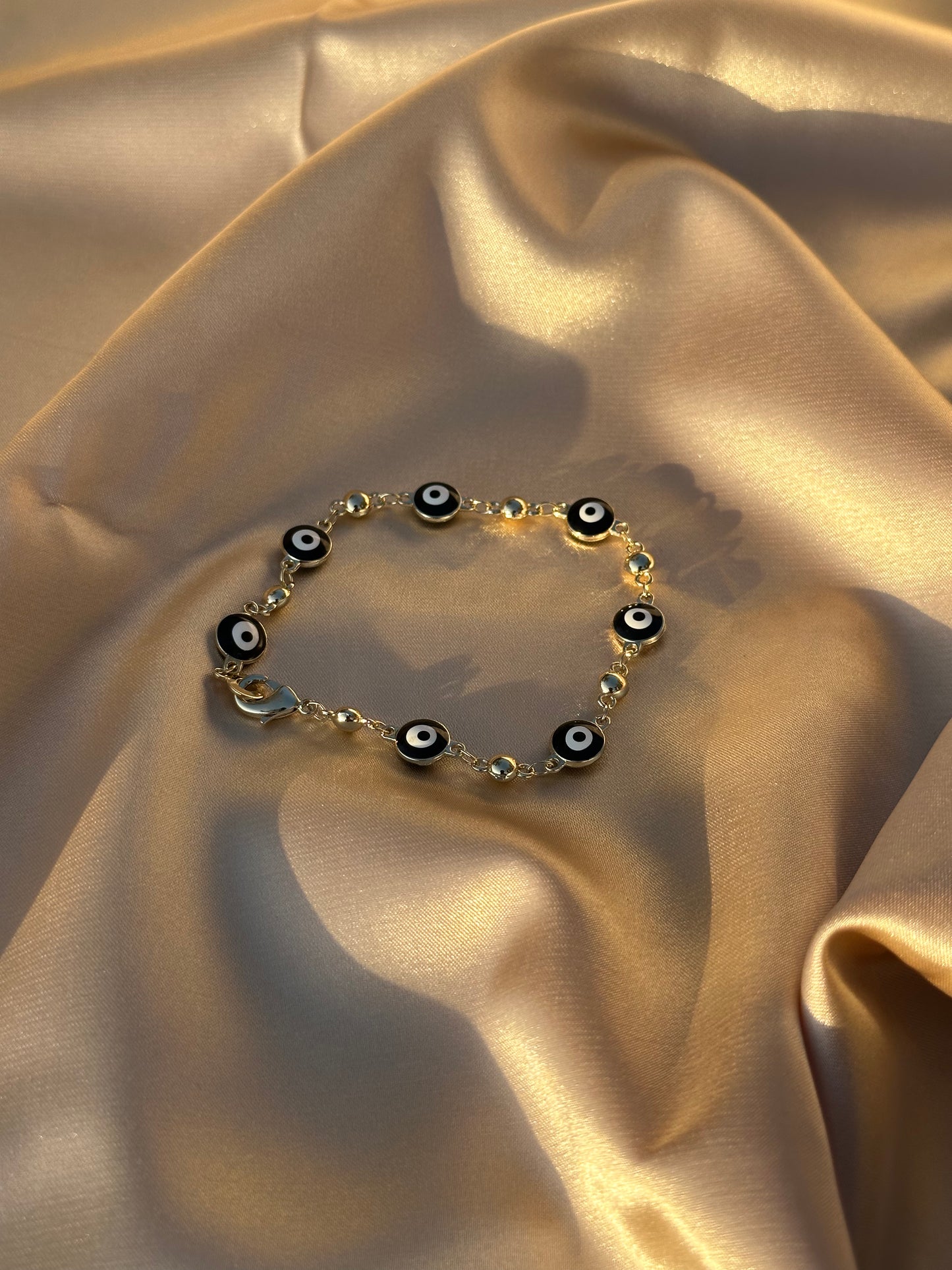 Black Evil Eye Bracelet