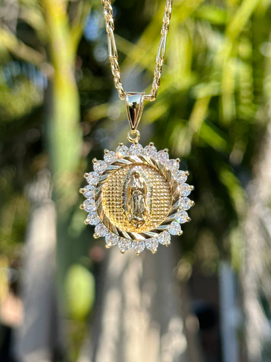 Virgen Mary Medallion