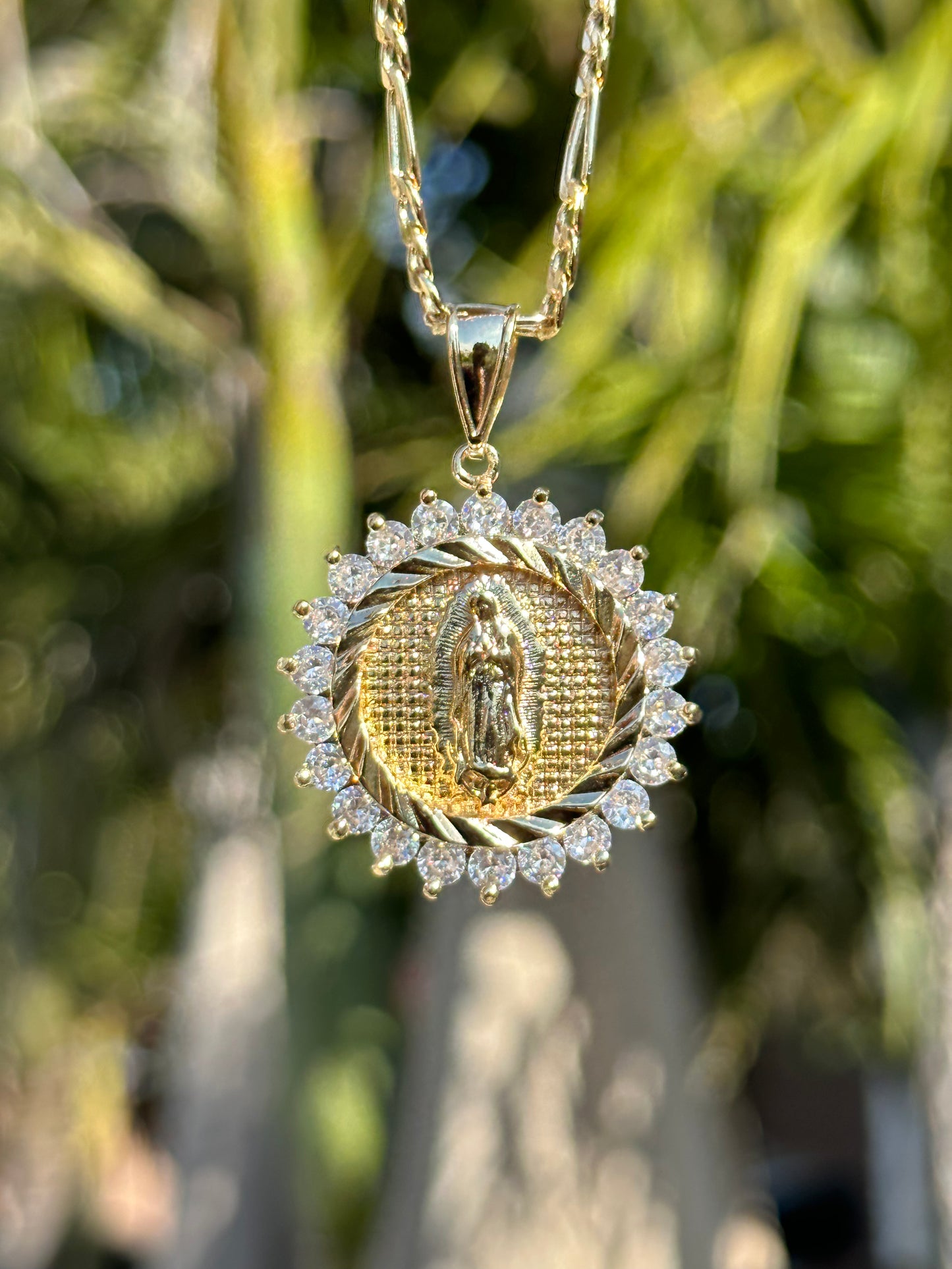 Virgen Mary Medallion